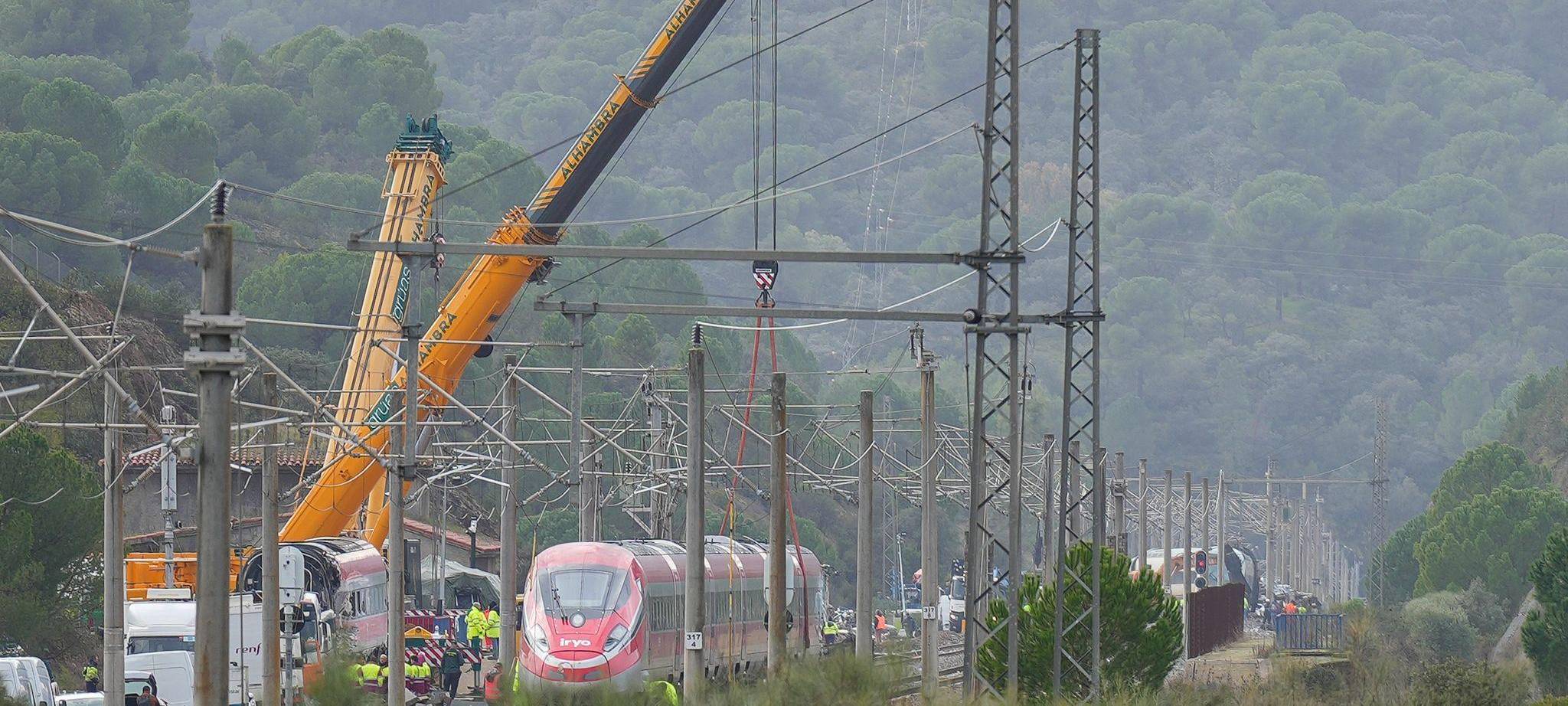 Arbeiten nach Zugunglück in Spanien werden fortgesetzt
