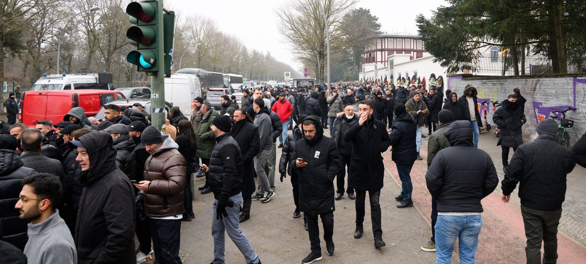 Beerdigung im Berliner Clan-Milieu