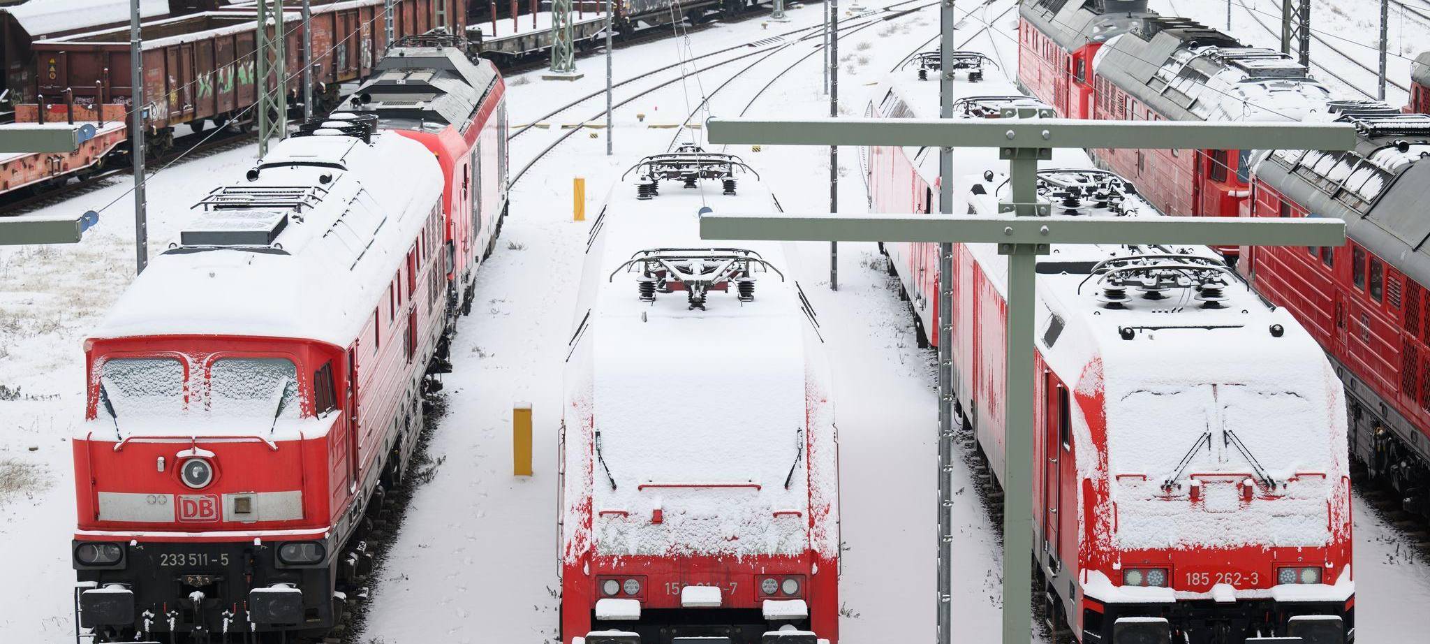 Winterwetter in Sachsen-Anhalt