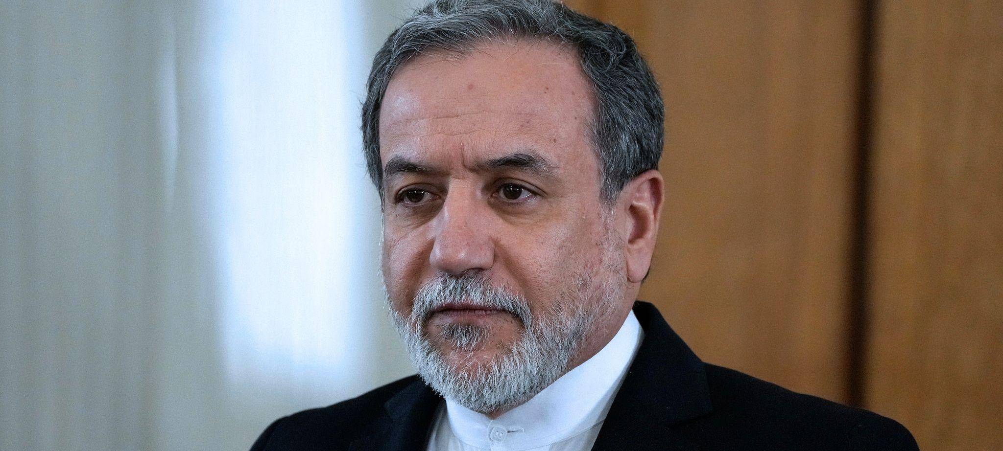 Iranischer Außenminister Araghtschi