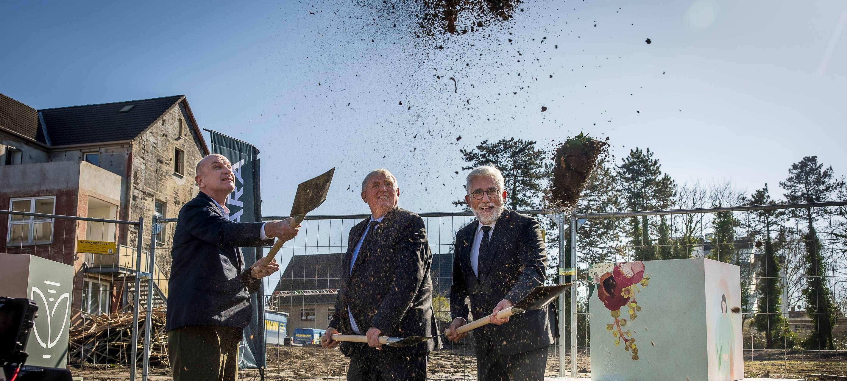 Spatenstich für neue Kinder- und Jugendpsychiatrie in Bochum