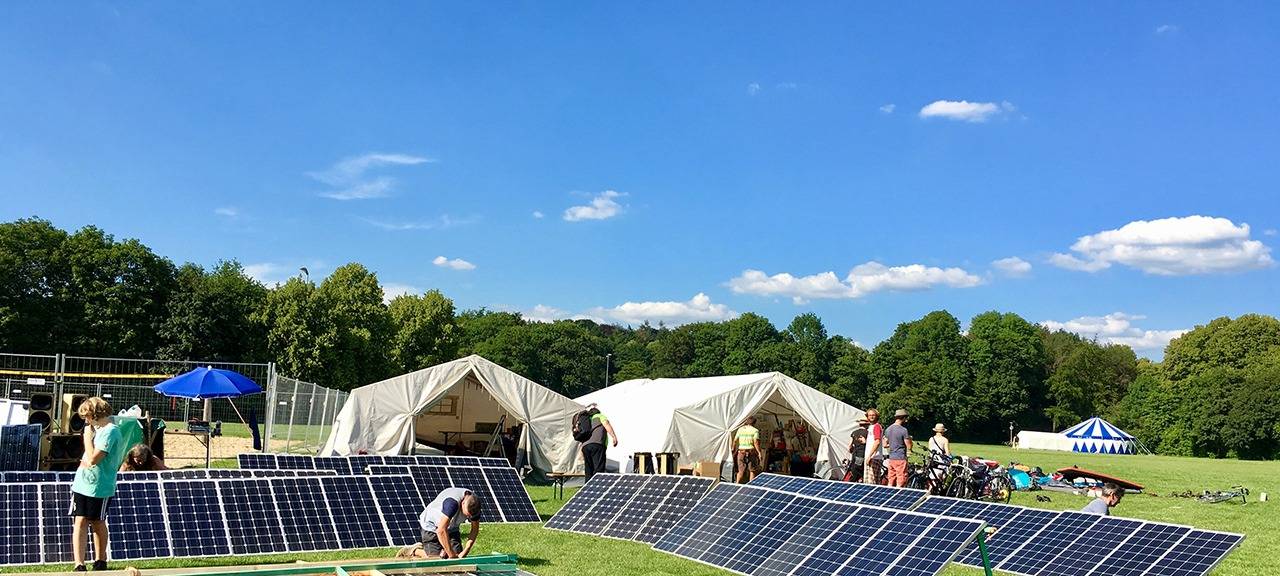 Protest am Hambacher Forst läuft an