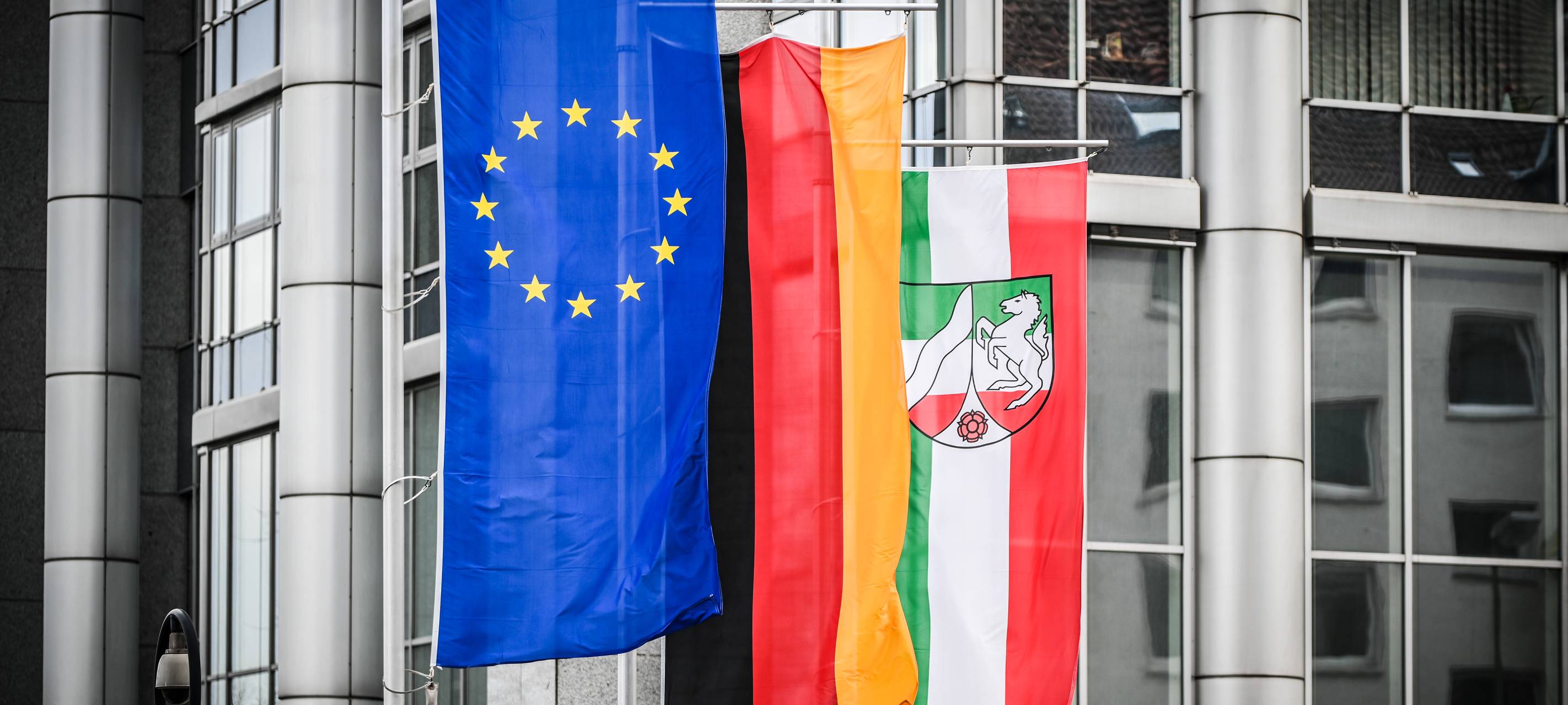 Trauerbeflaggung in Bochum