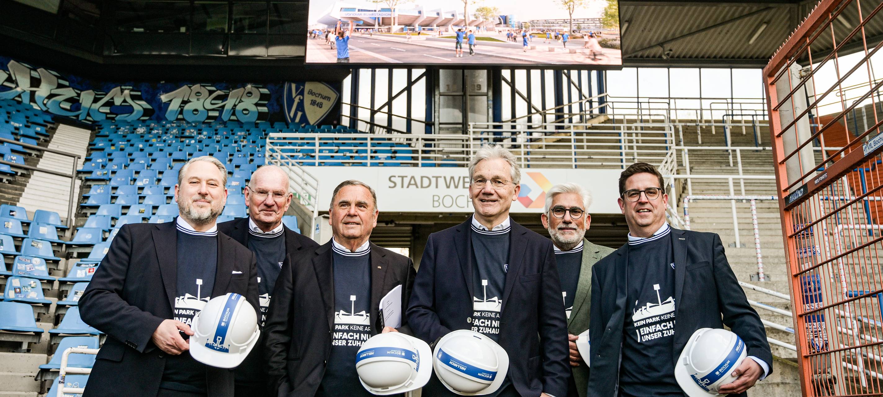 Umbau Ruhrstadion Bochum: Vertrag unterzeichnet