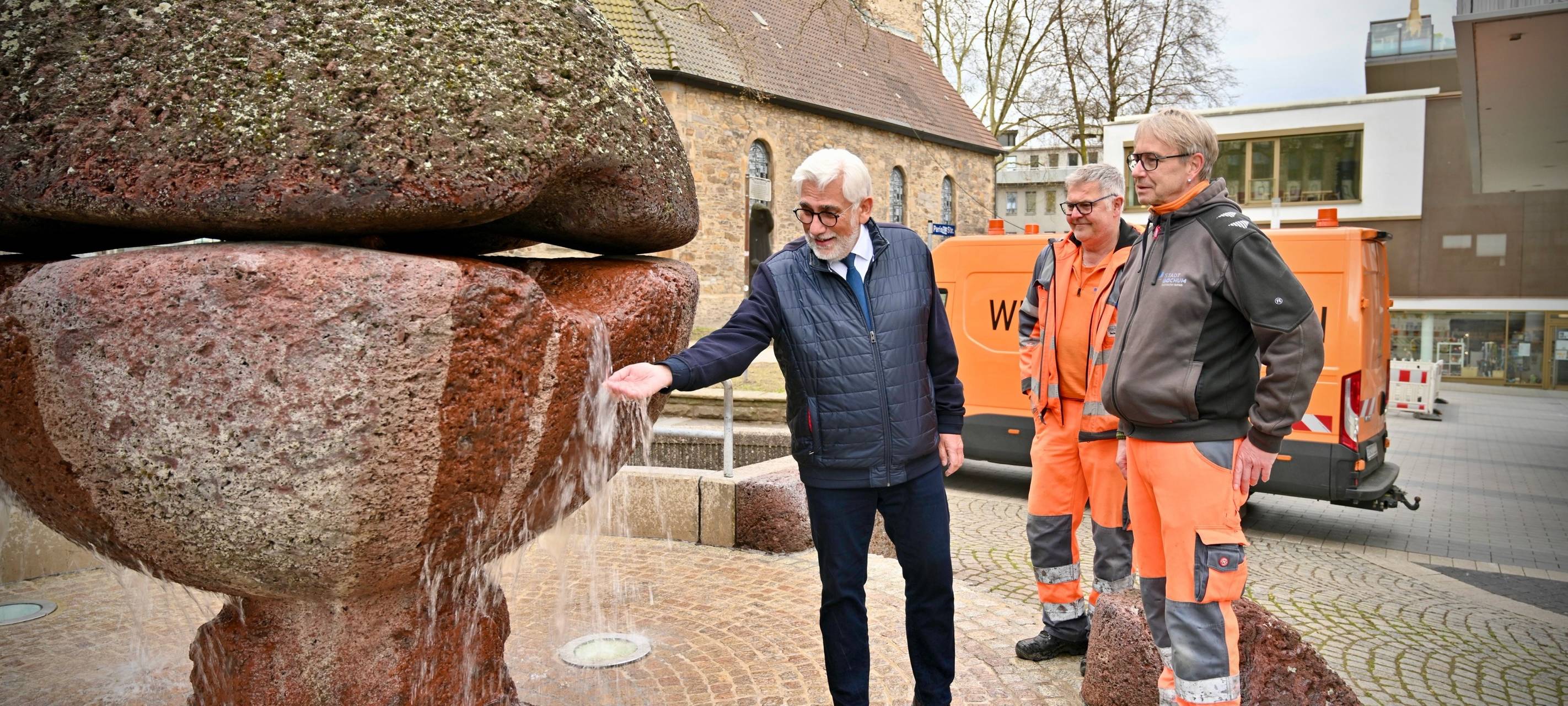 Brunnensaison in Bochum gestartet