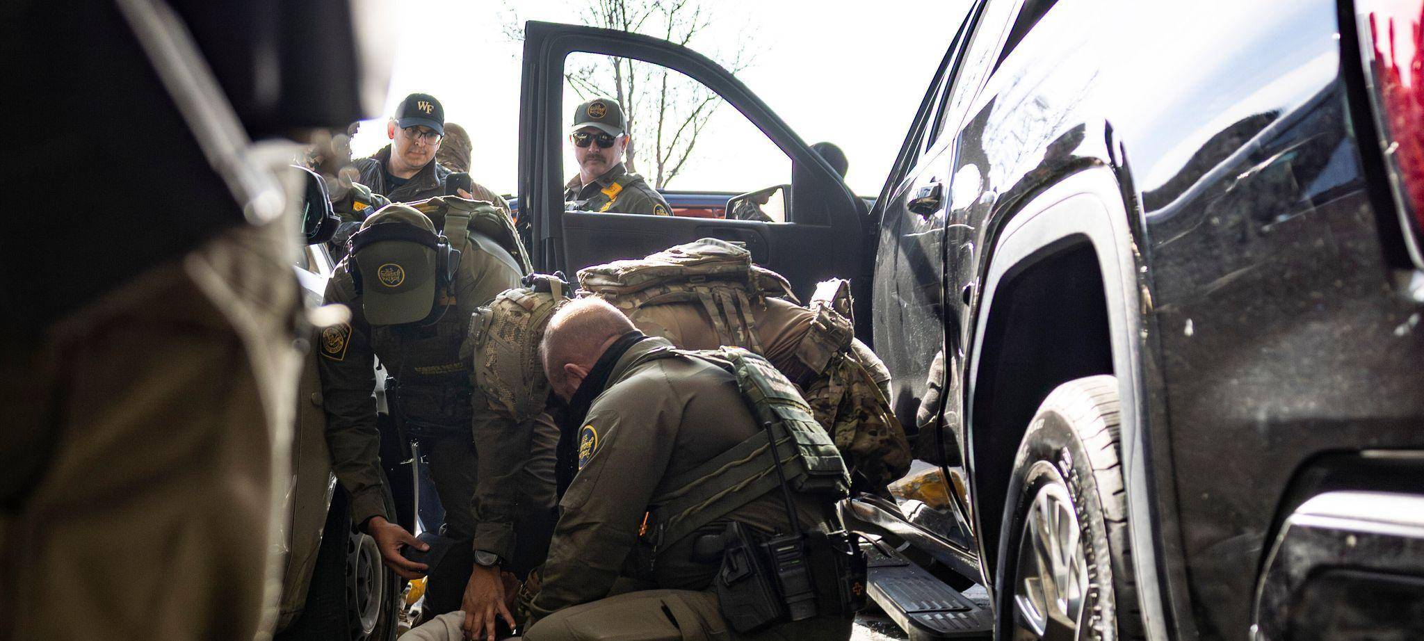 Razzia vor Baumarkt durch US-Einwanderungsbehörde