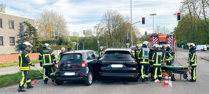Verkehrsunfall auf der Berliner Straße
