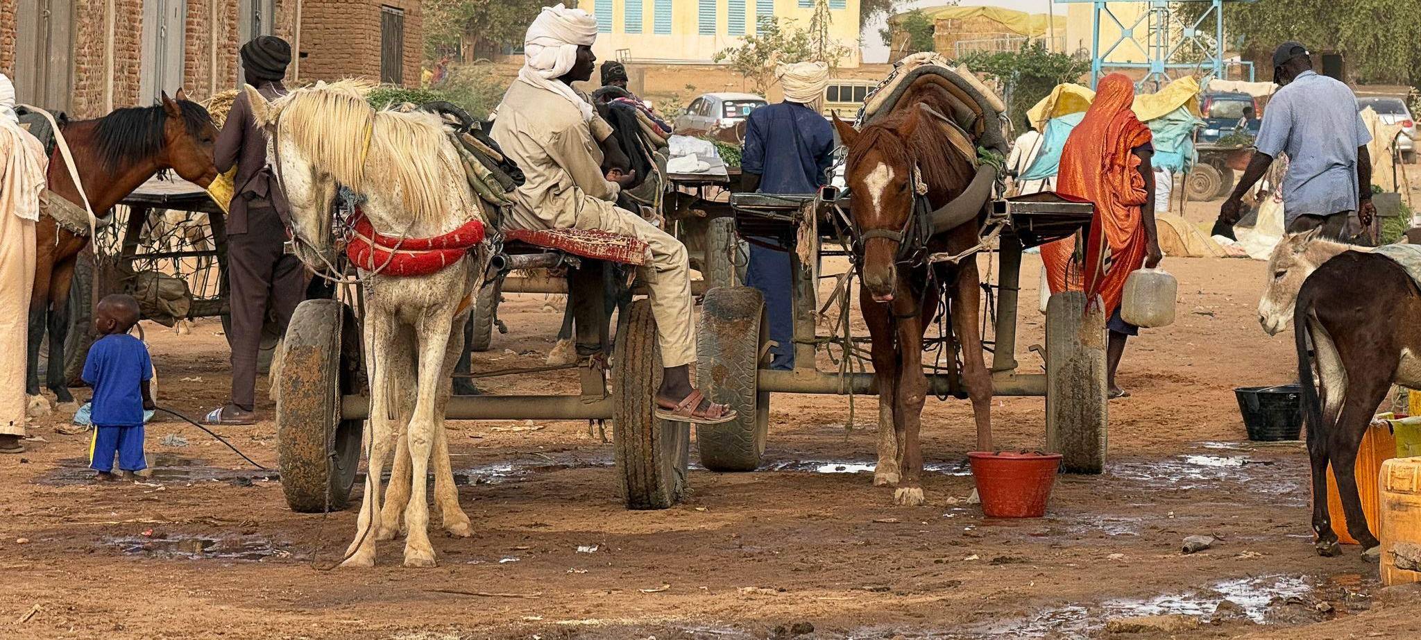 Tschadische Grenzstadt Adré