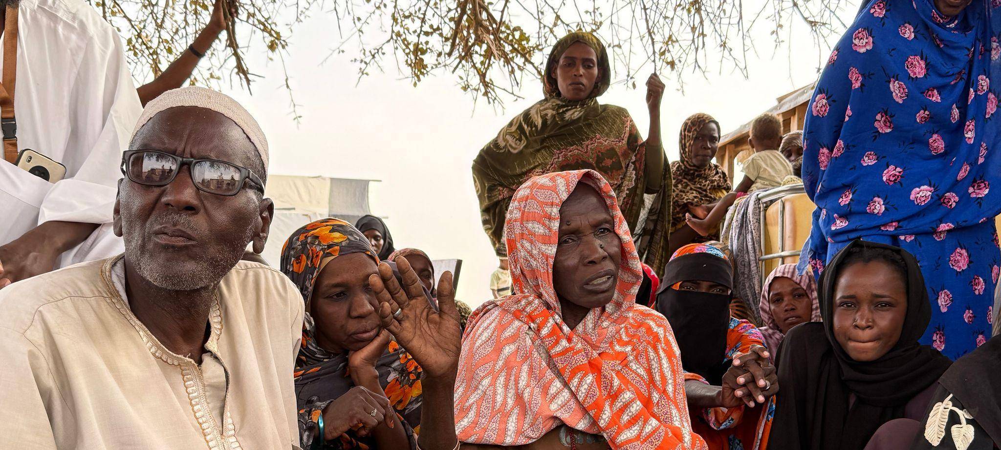 Flüchtlinge aus Darfur im Tschad
