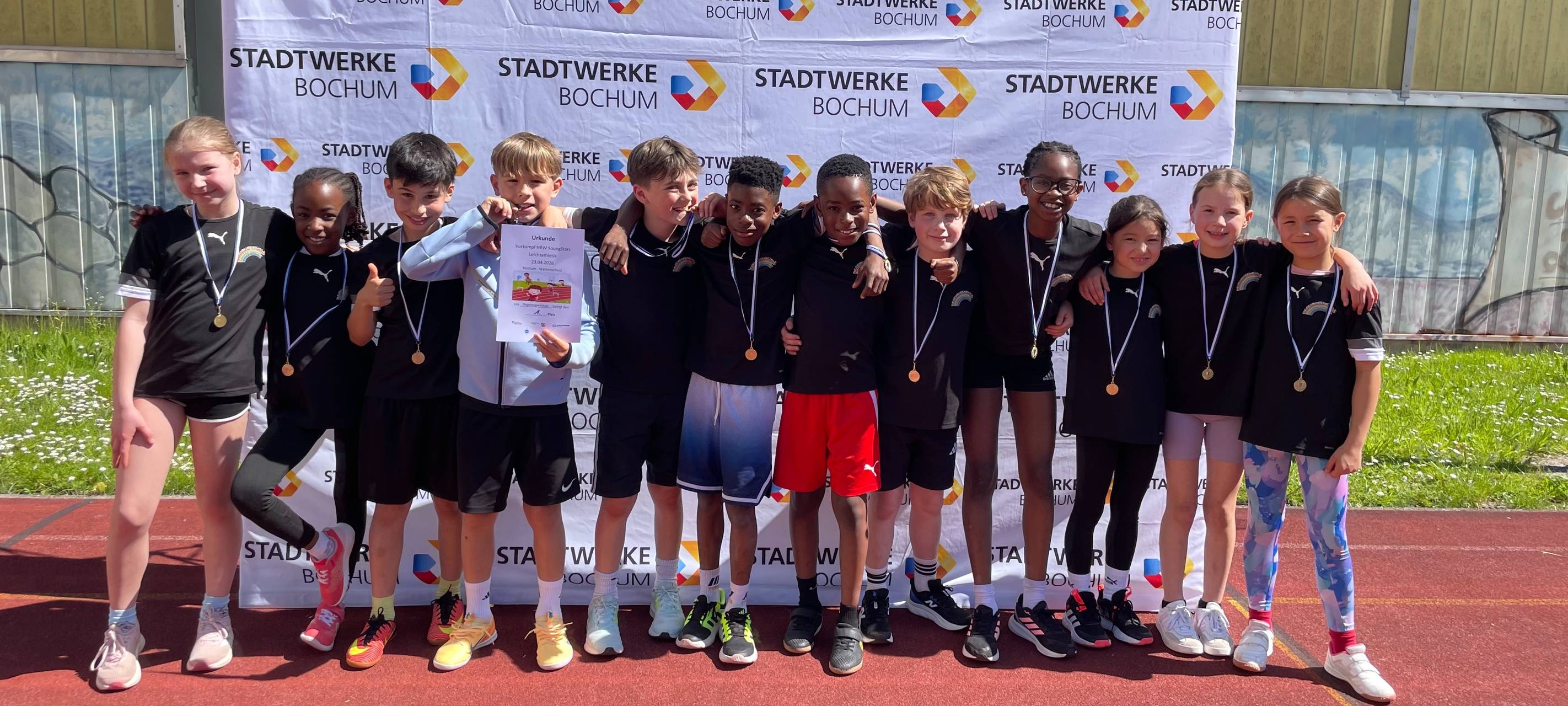 Regenbogenschule vertritt Bochum bei den NRW YoungStars