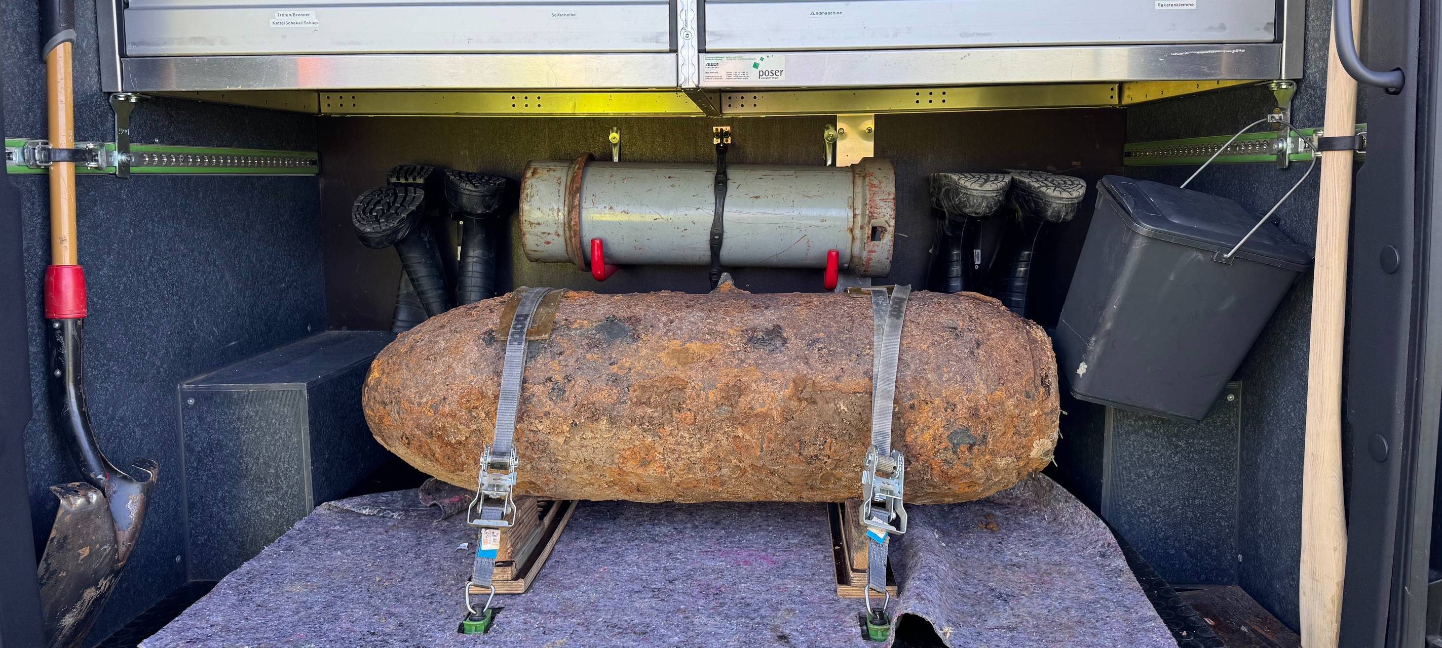 Bombenentschärfung Engelsburger Straße