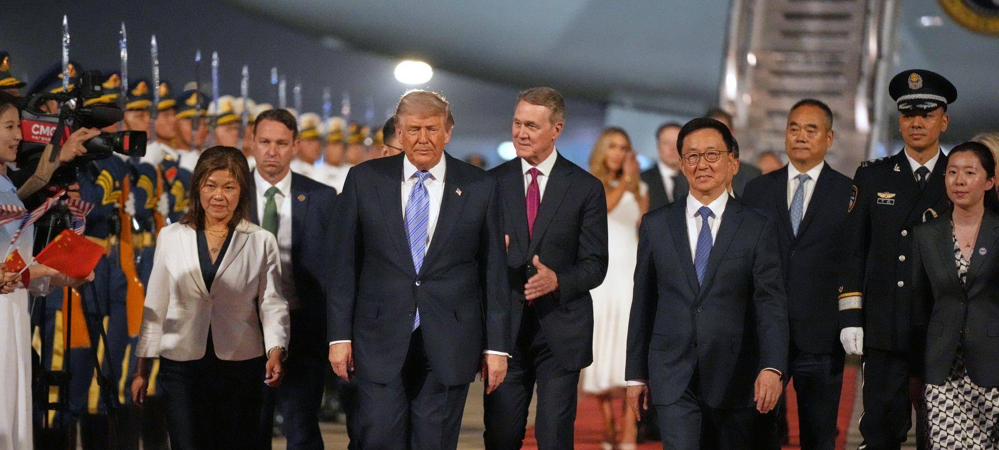 US-Präsident Trump in China