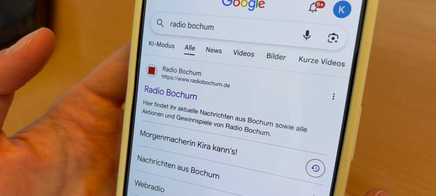 Radio Bochum bei Google als bevorzugte Quelle auswählen