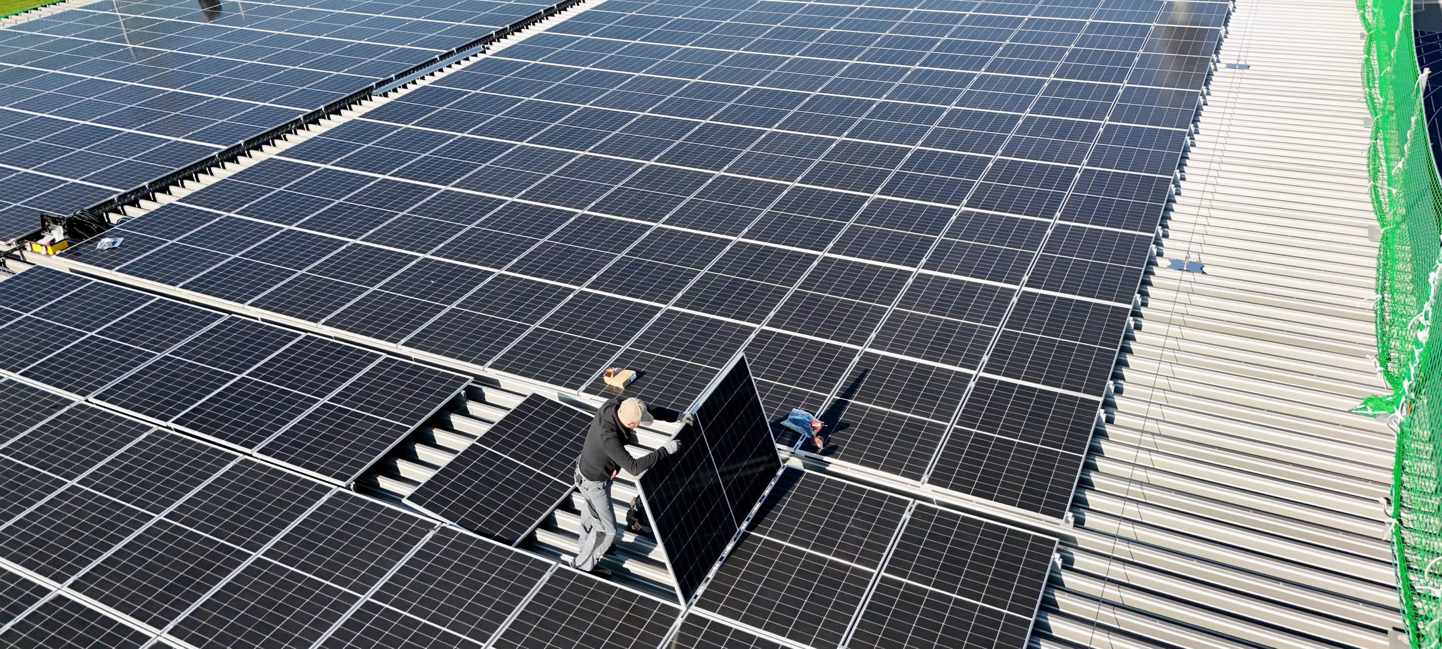 Klimafreundlicher Strom in Bochum - größte städtische PV-Anlage