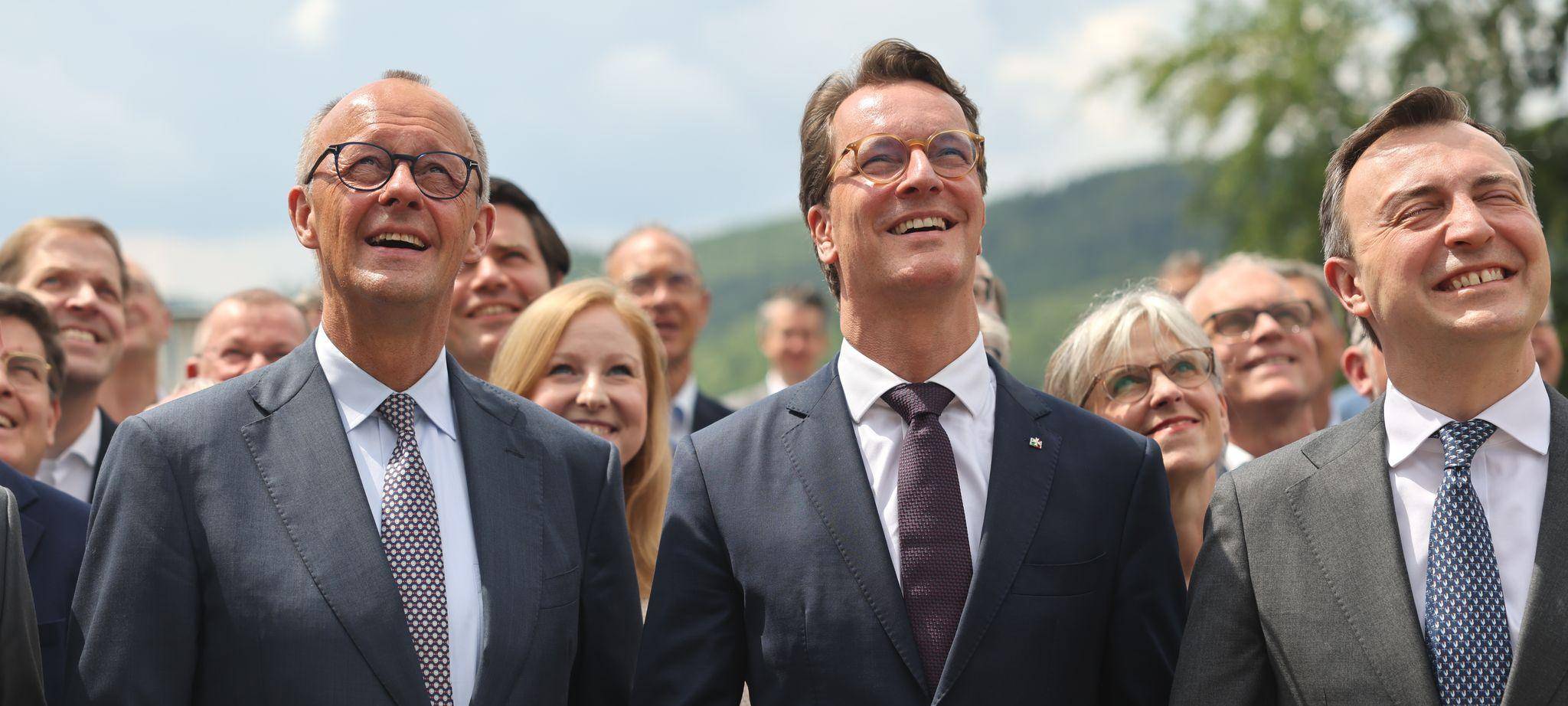 Klausur der nordrhein-westfälischen CDU in Meschede