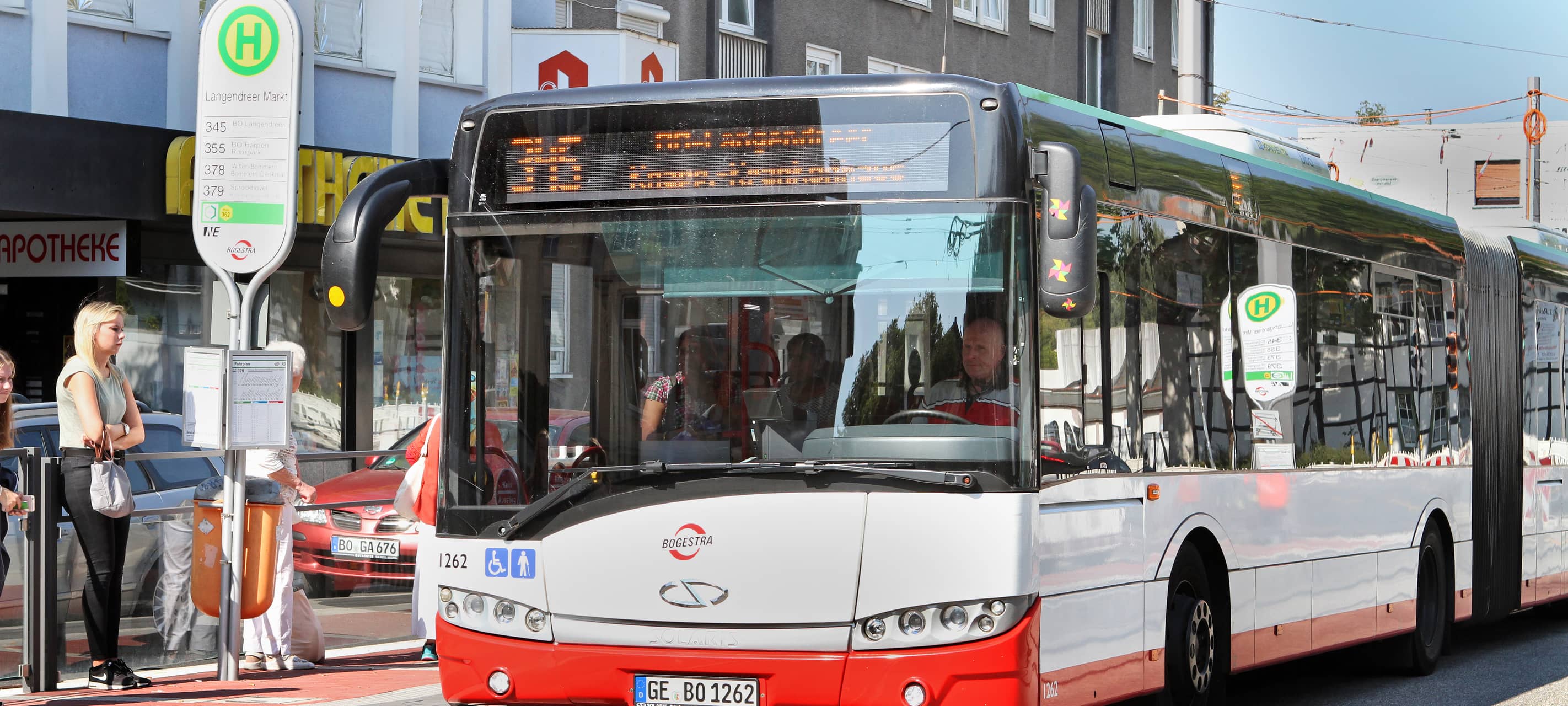 Bargeldloses Zahlen in Bochumer Bahnen und Busse