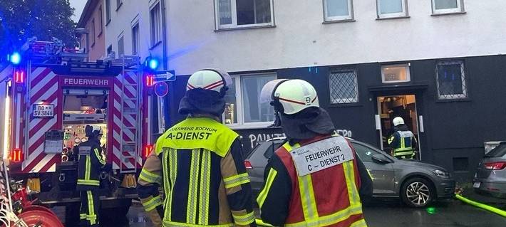 Brand in Bochumer Innenstadt