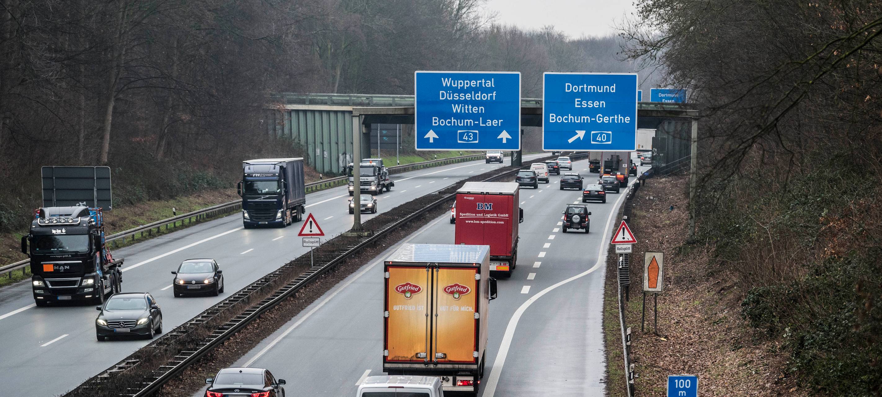 A43-Auffahrt Bochum-Gerthe wird gesperrt