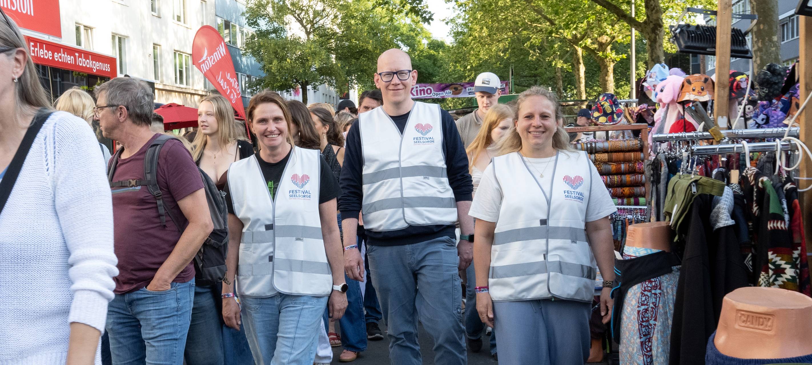 Viele Seelsorge-Gespräche bei Bochum Total