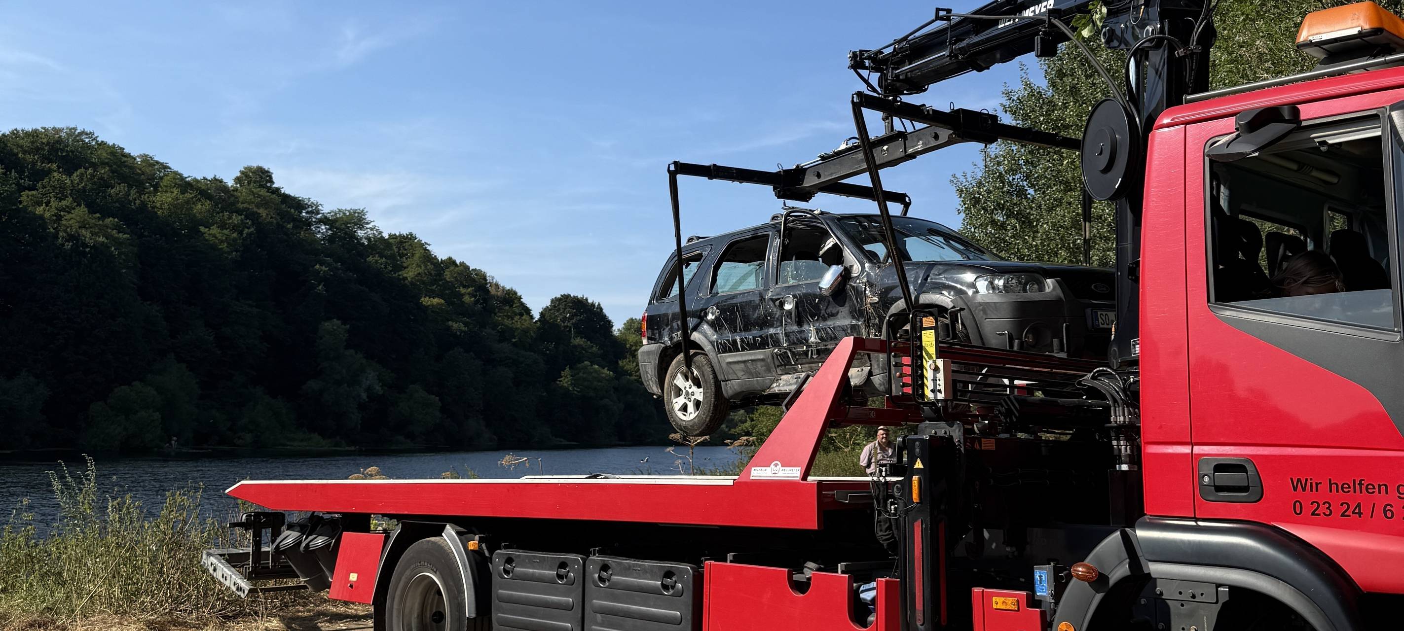 Zwei Hunde in Ruhr ertrunken