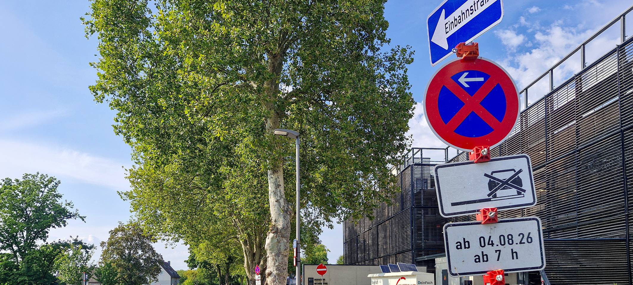 Baustelle sorgt an Knappschaft Kliniken in Bochum für neue Verkehrsführung