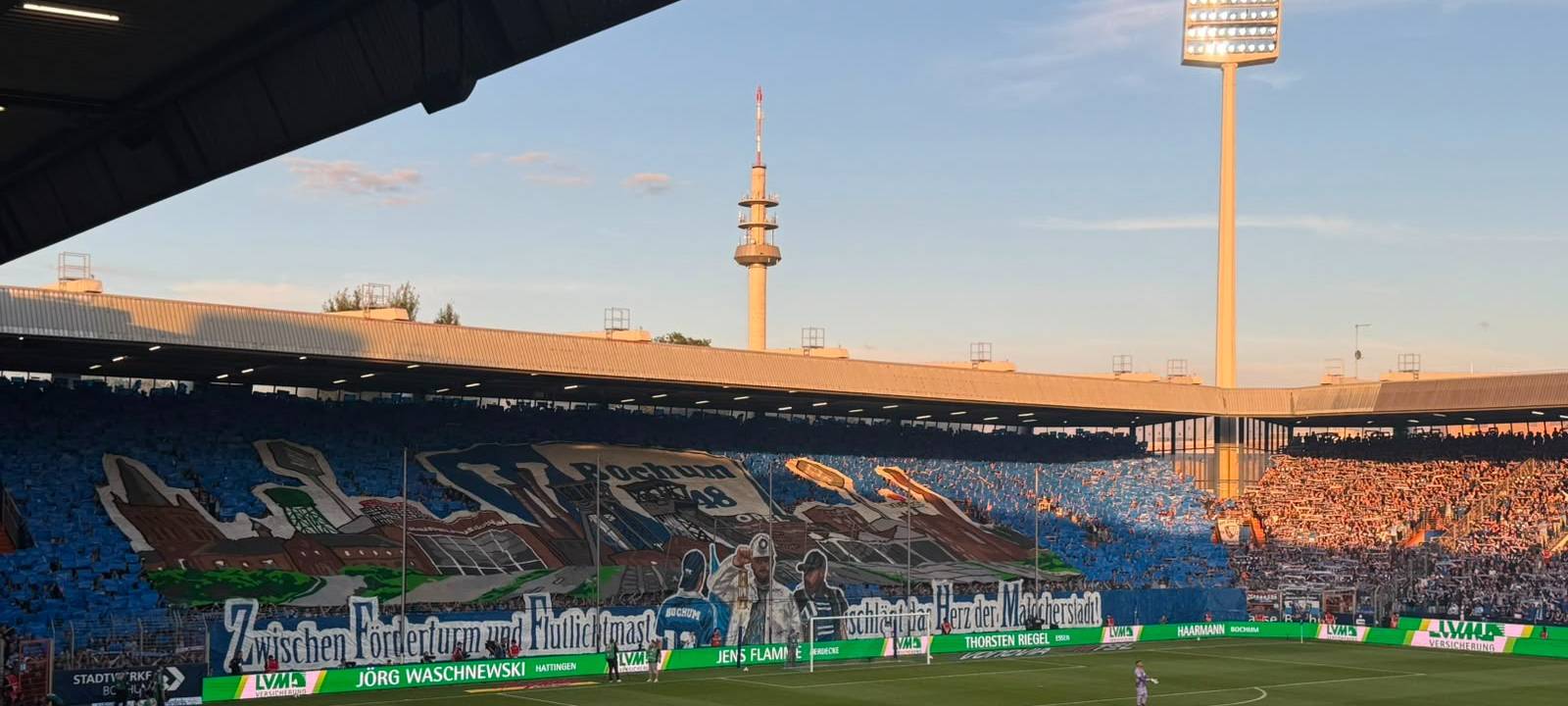 Choreo zum Saisonauftakt 2026/27 in der Ostkurve