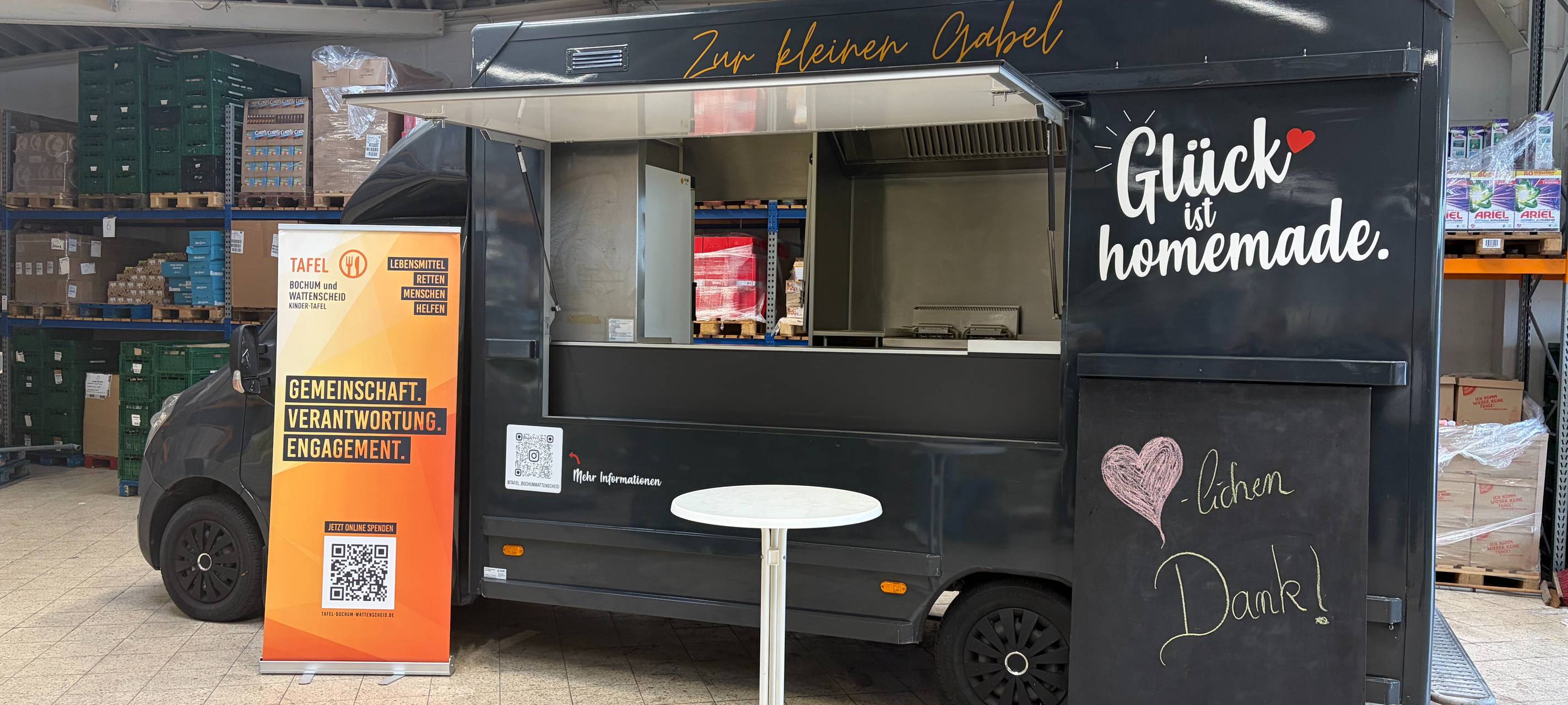 Tafel Bochum & Wattenscheid startet mit neuem Foodtruck