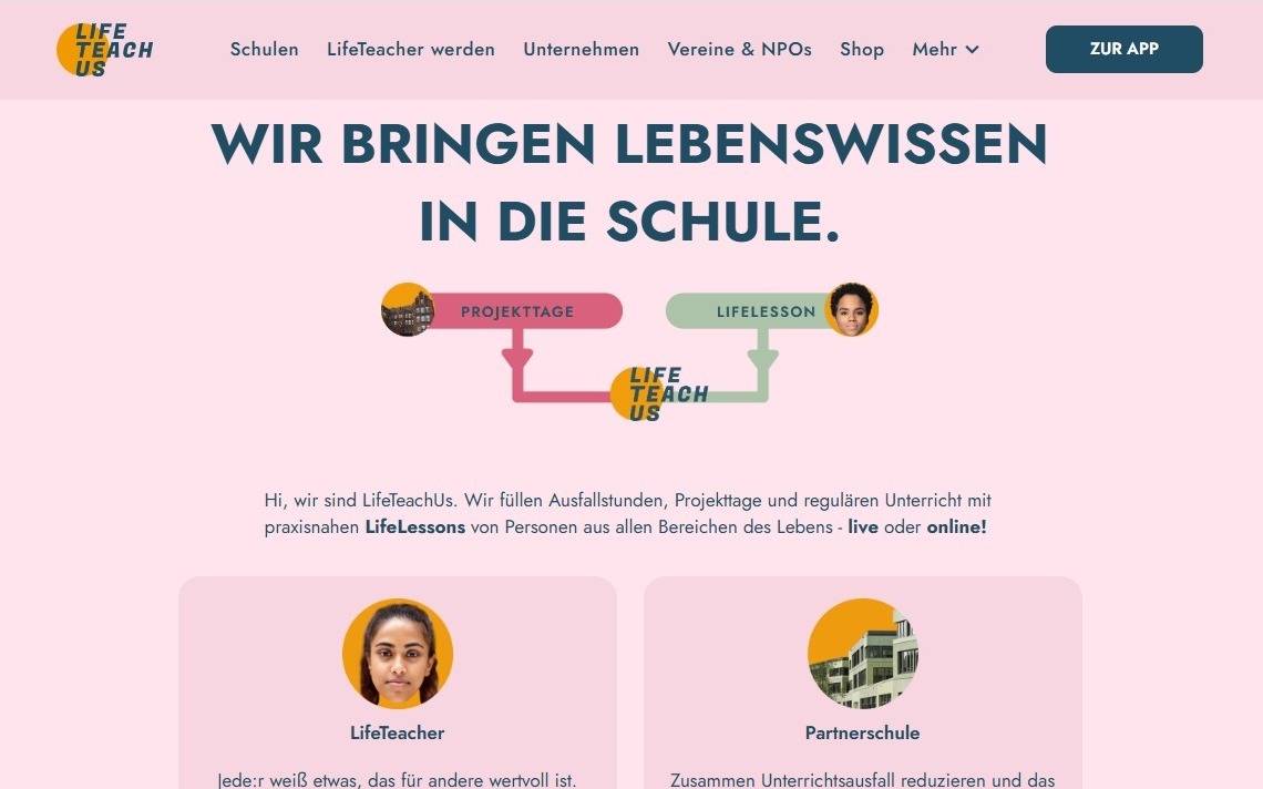 Experten kommen per App ins Klassenzimmer