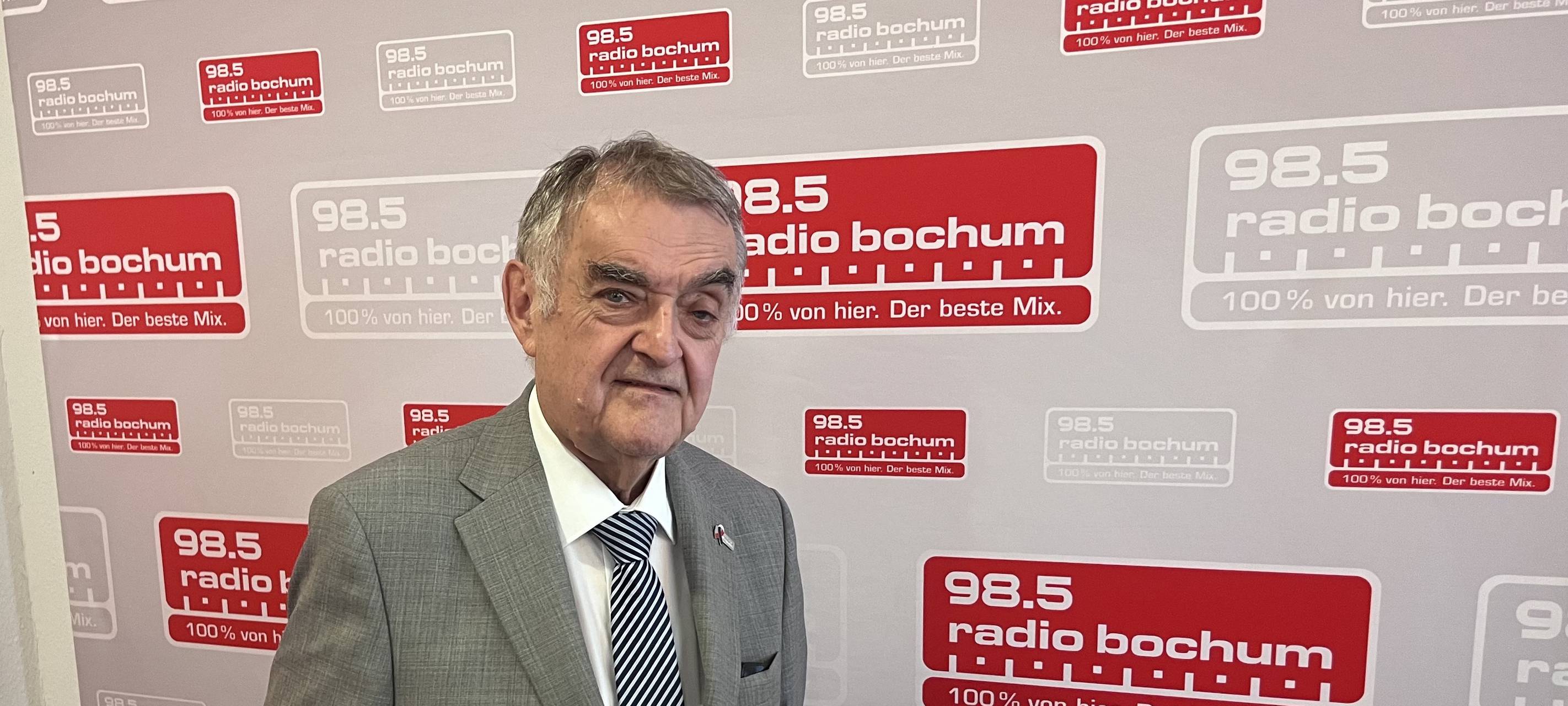 Innenminister Herbert Reul zu Gast bei Radio Bochum