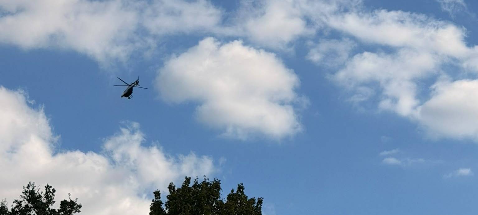 Hubschrauber über Bochum: Polizei sucht Fahrzeug