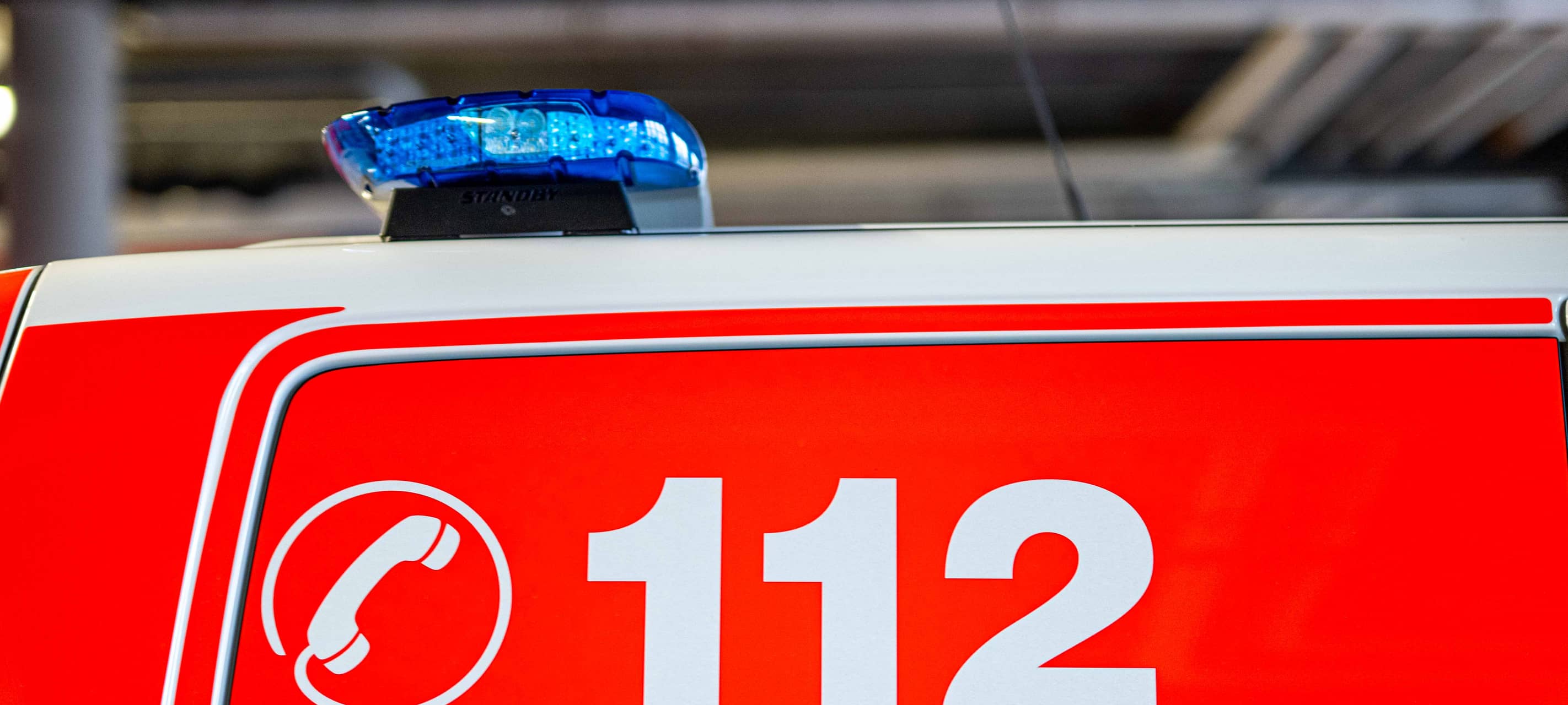 Brennendes Auto auf A40 in Bochum