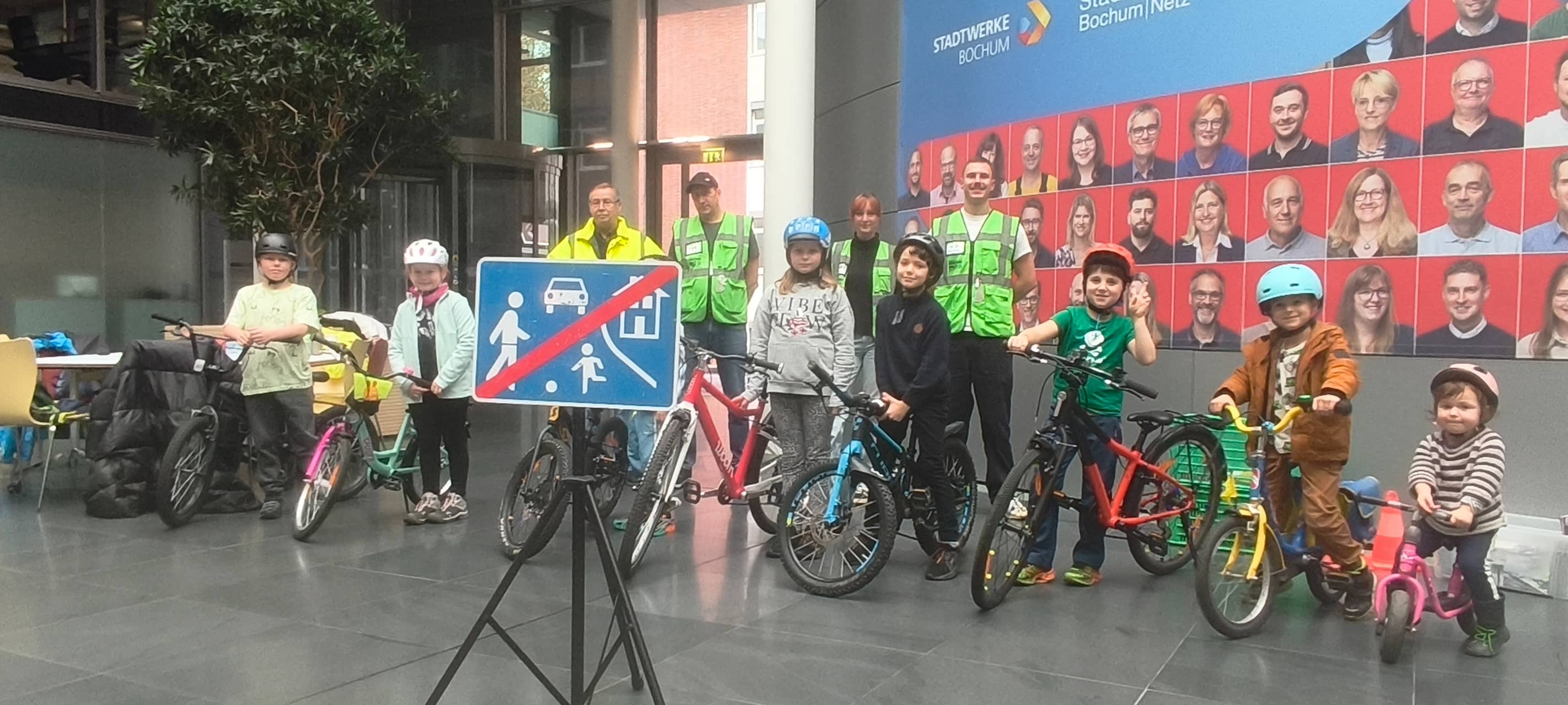 Kostenloses Verkehrssicherheitstraining für Kinder in Bochum