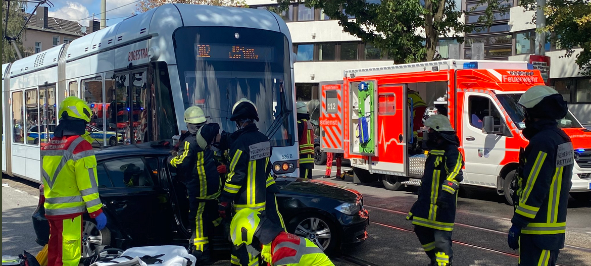 Feuerwehreinsatz Friedrich-Ebert-Straße