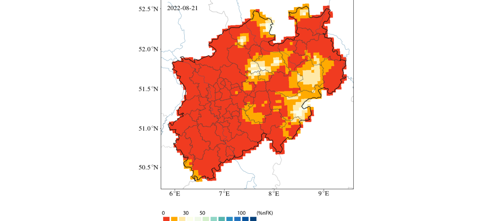 Trotz Regen: Extreme Dürre in Bochum