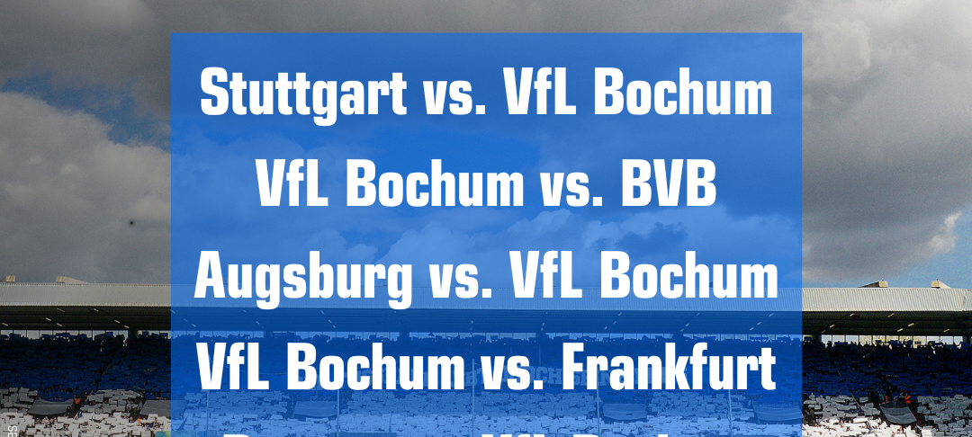 VfL Bochum: Der Spielplan ist raus