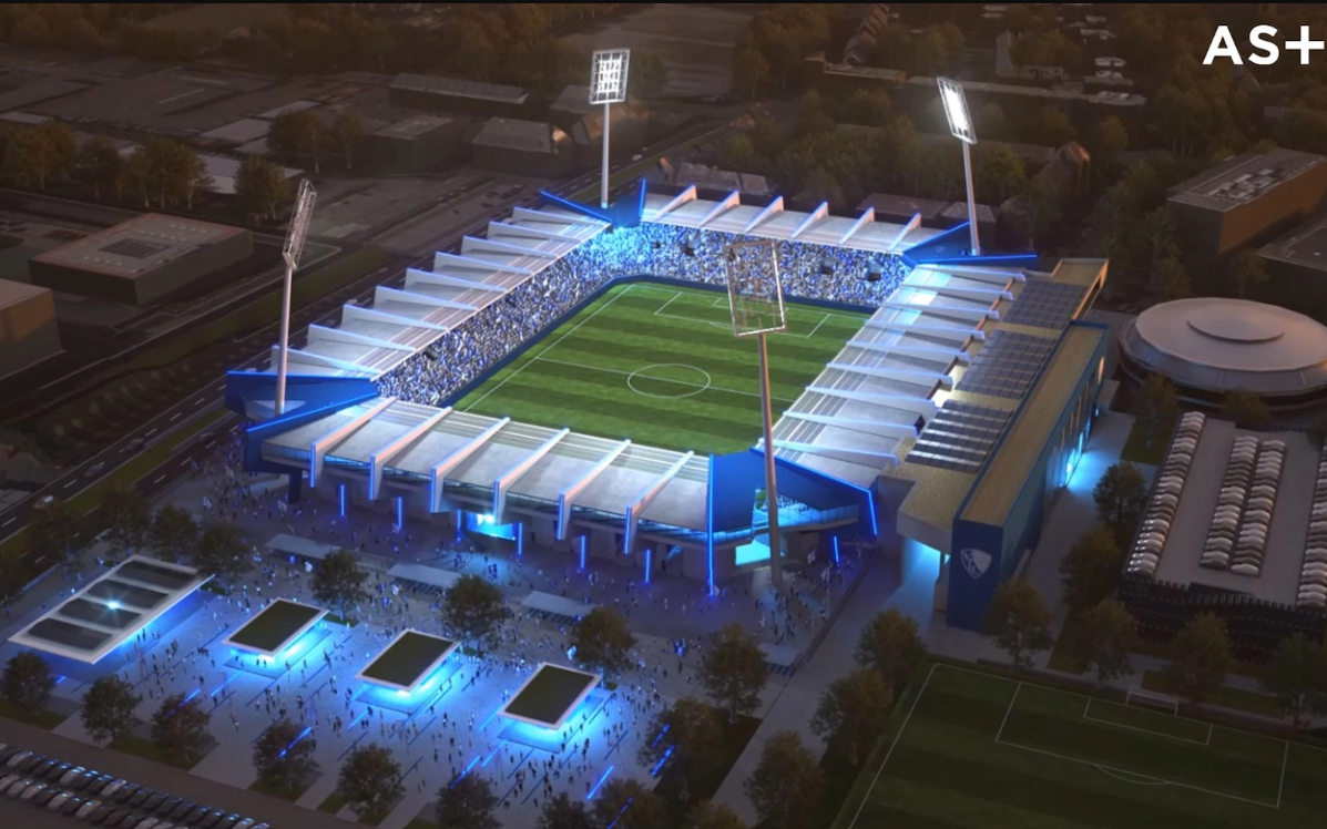 Mehr Platz vor der Ostkurve: Der VfL Bochum präsentiert die ersten Ideen zum Umbau des Ruhrstadions.