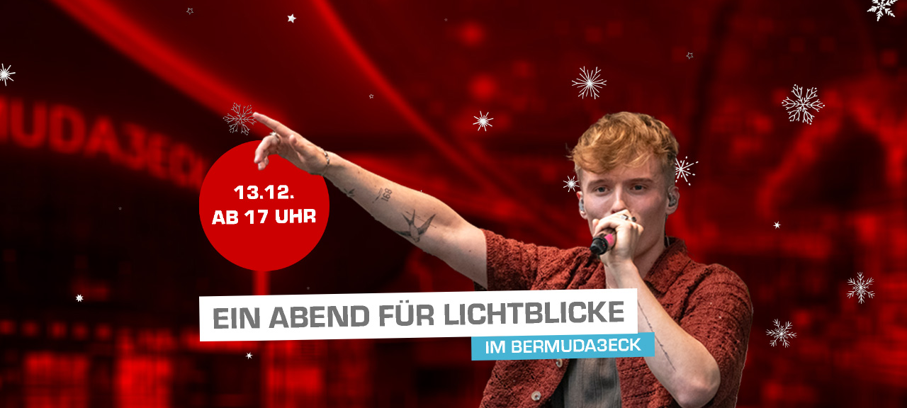 Ein Abend für Lichtblicke: Iggi Kelly im Bermuda3Eck und Trikot-Auktion im Three Sixty