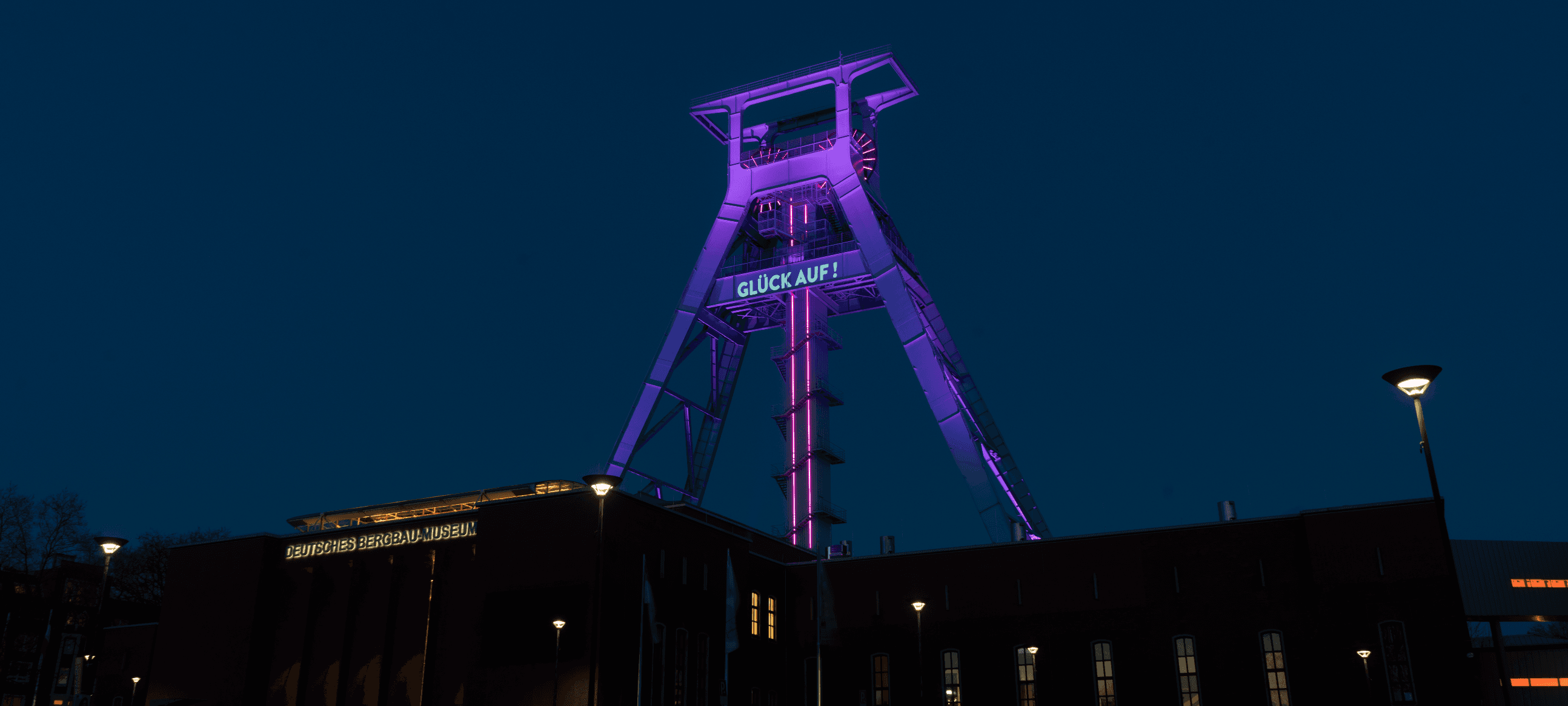 Bergbau-Museum Bochum: Beleuchteter Förderturm ausgezeichnet