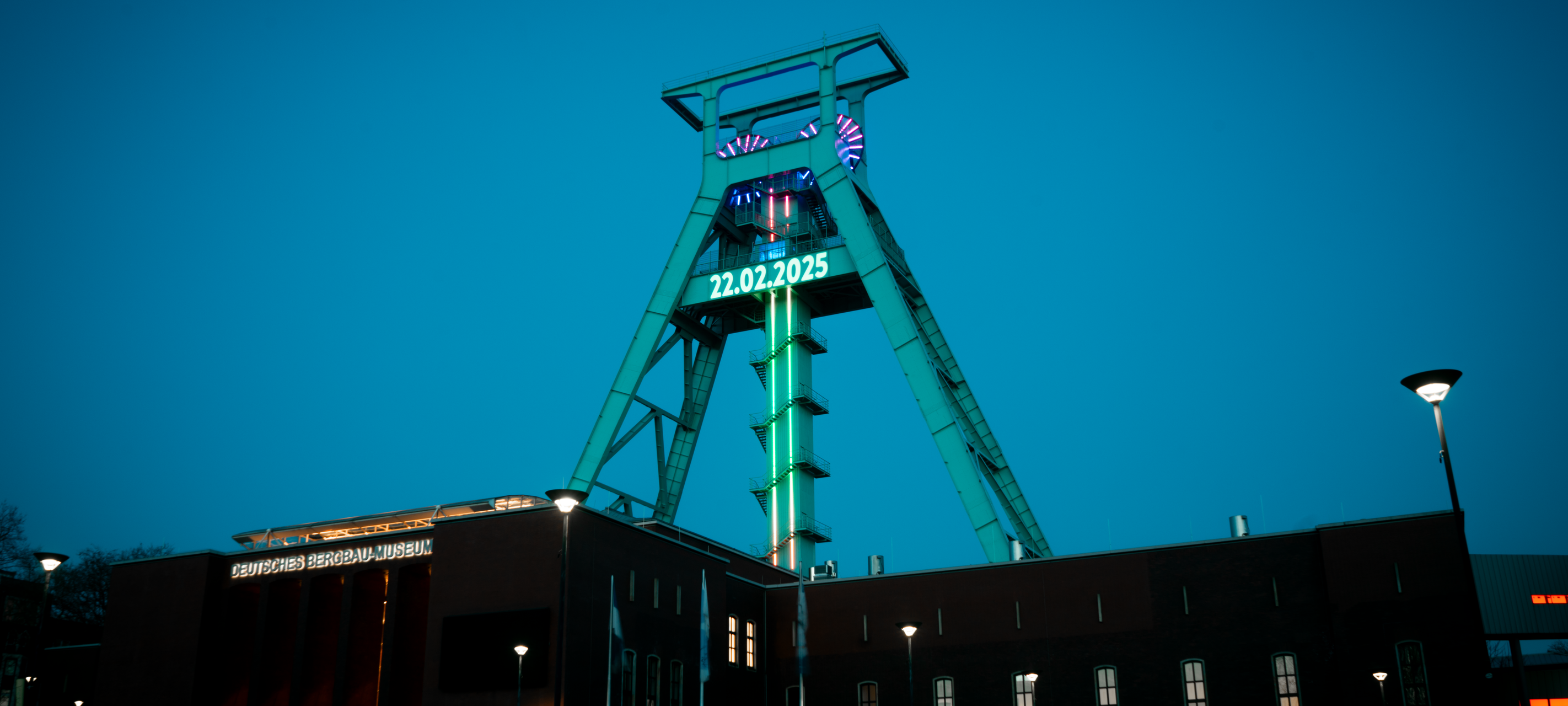 Einweihung Fördergerüst am Bergbaumuseum Bochum