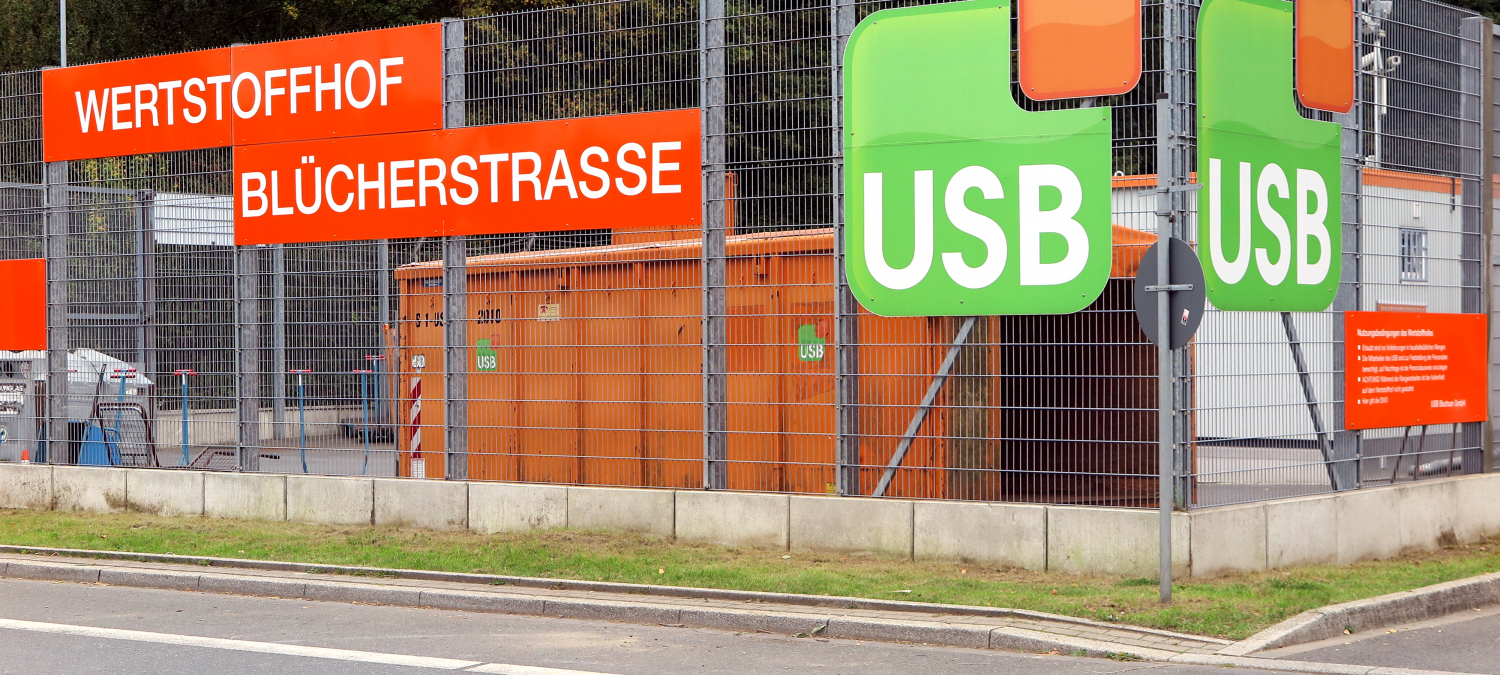 USB Bochum: Schließung des Wertstoffhofs Blücherstraße