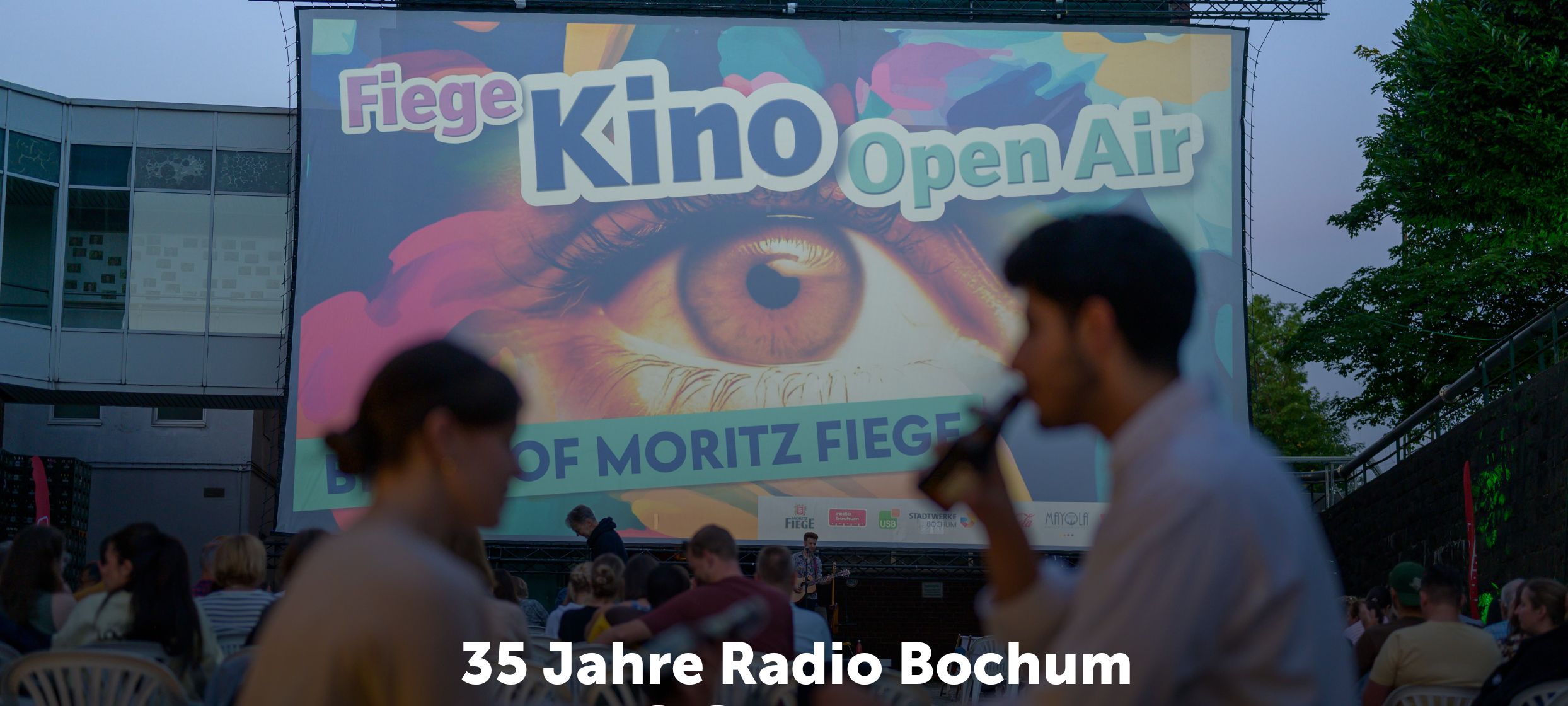 Wir feiern unserem 35. Geburtstag beim Fiege KinoOpenAir 2025.
