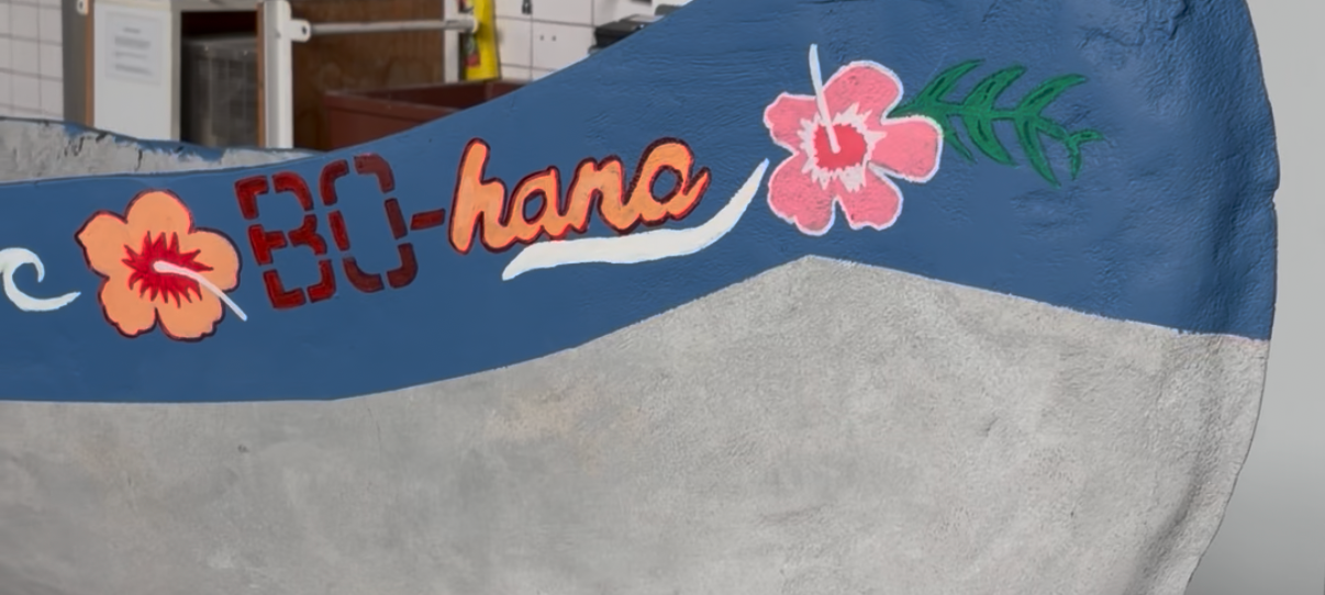 "BOhana": Das Kanu aus Beton