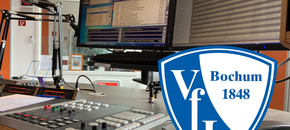VfLer zu Gast im Radio Bochum-Studio